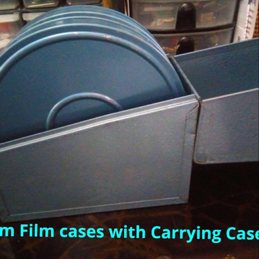 8mm Film holder w/ Carrying Case-New Vintage